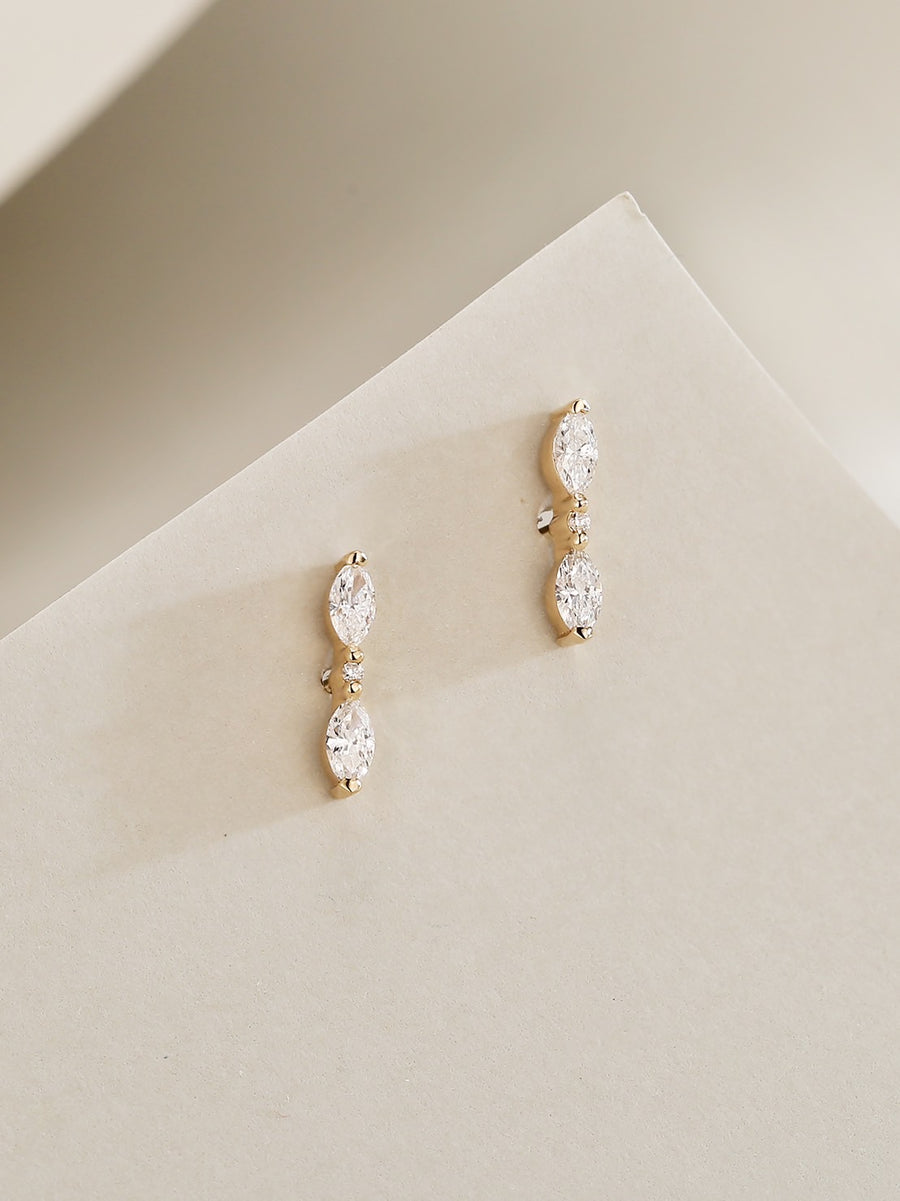 Marquise Drop Earrings mini