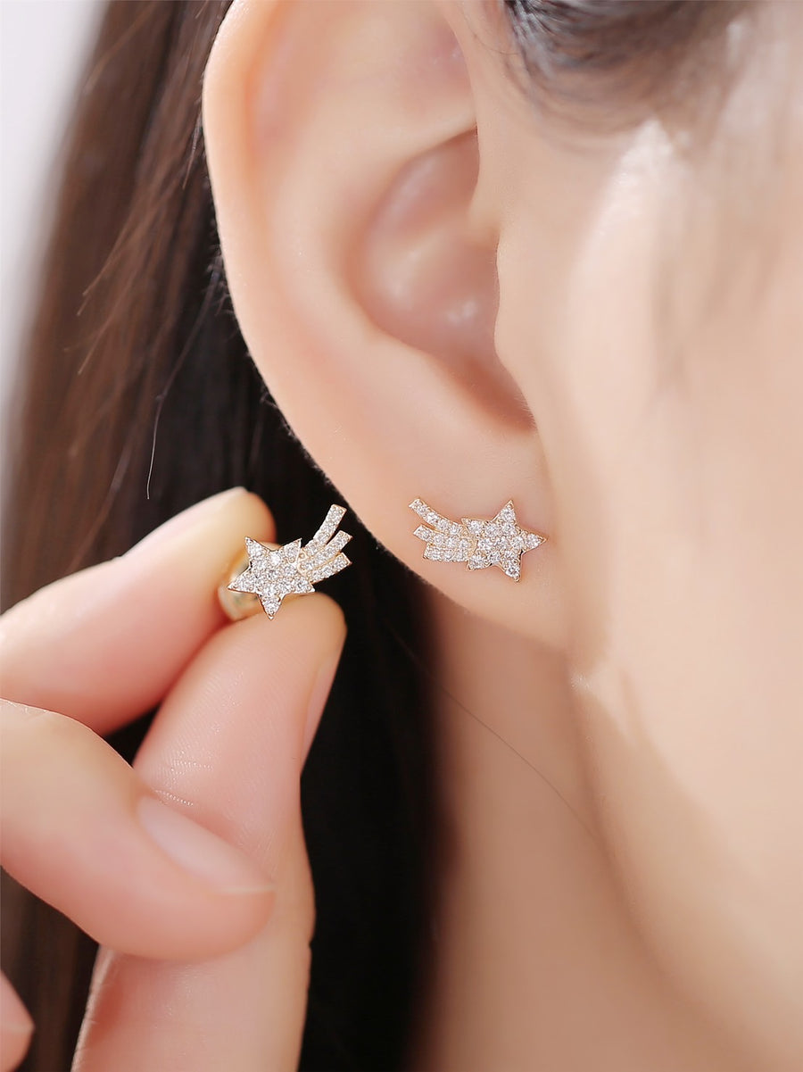 Mavie Shooting Star Earring