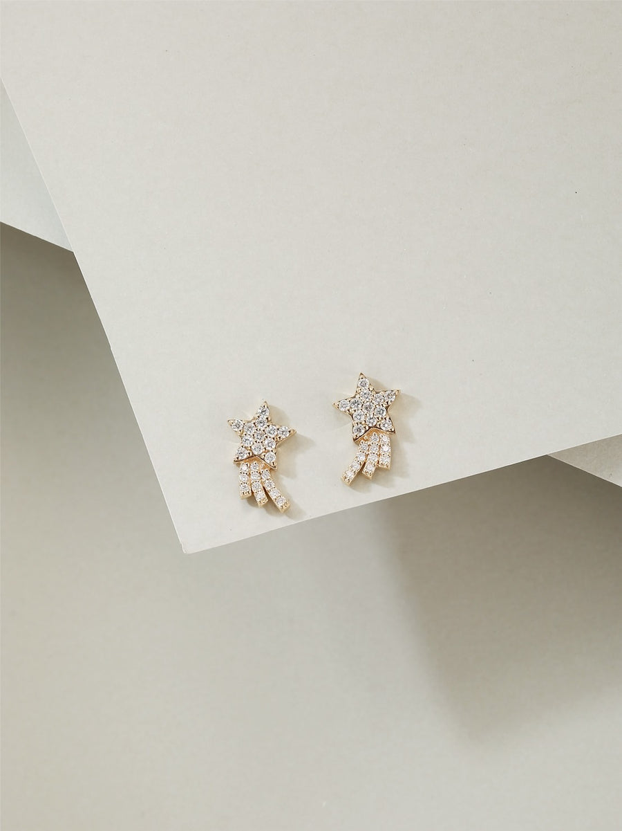 Mavie Shooting Star Earring