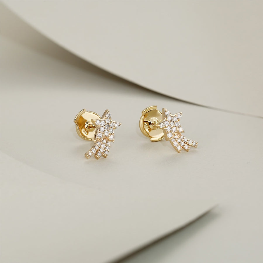 Mavie Shooting Star Earring